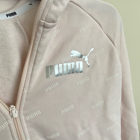 Women Puma Jacket / Pullover Pink Size M - Picture 2 of 4